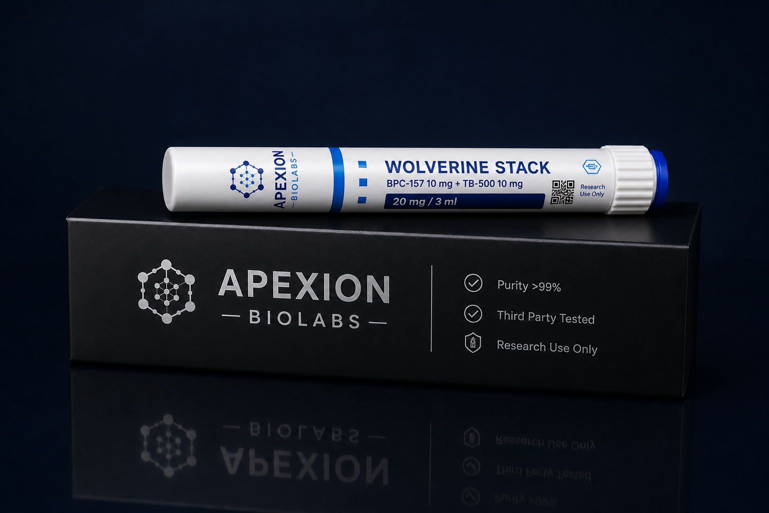 Prepared peptide packaging